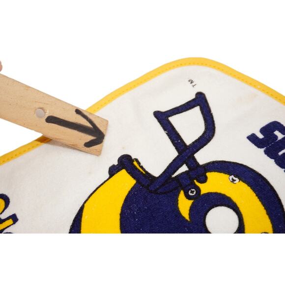 Vintage Russ Baby Bib “Future All Pro” - Los Angeles LA Rams NFL Football 1990s - Picture 7 of 8